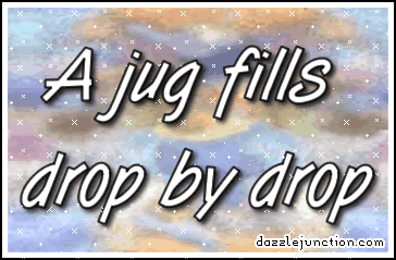 Jug Fills Drop by Inspirational image