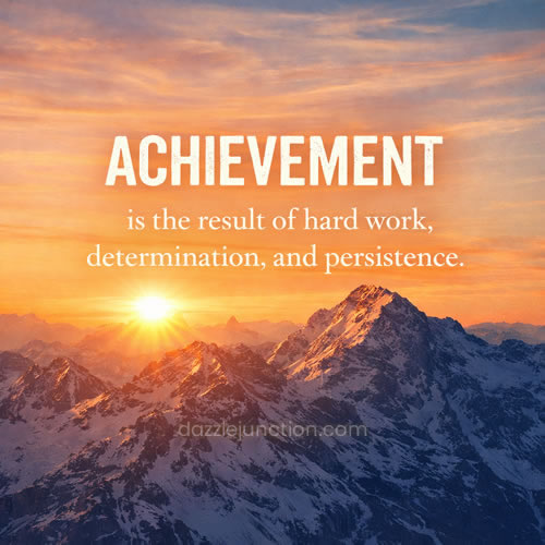 Achievement Inspirational image