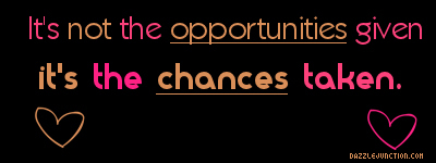 Chances Taken