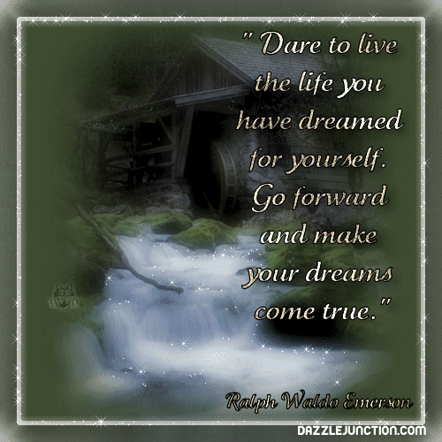 Dare To Live Inspirational image