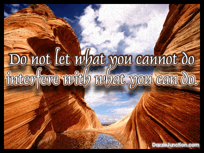 Do Not Let Cant Inspirational image