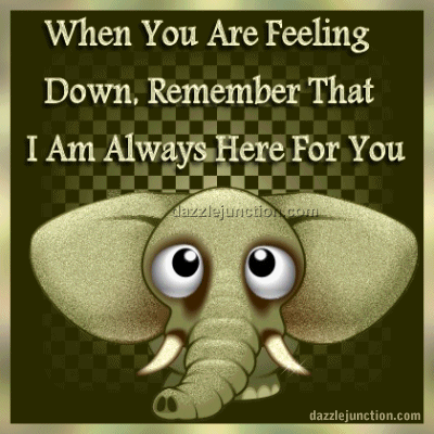 Elephant Always Here Inspirational image