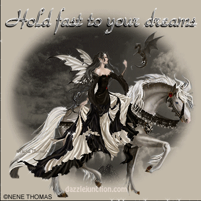 Hold Fast Dreams Inspirational image