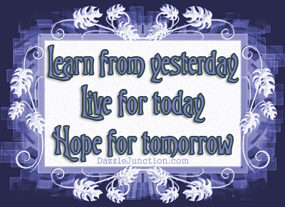 Learn Live Hope Inspirational image