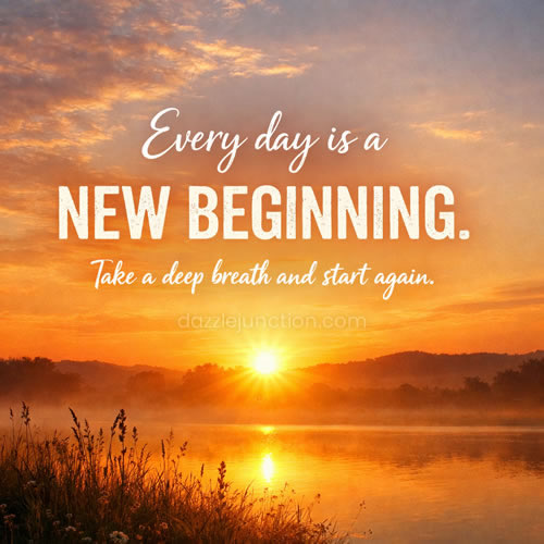 New Beginning Inspirational image