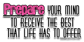 Prepare Mind Inspirational image
