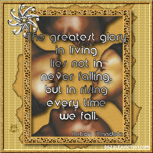 Rising When Fall Inspirational image
