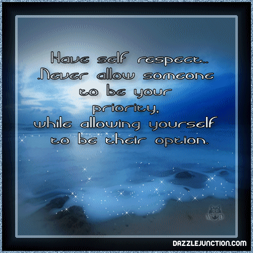 Self Respect Inspirational image