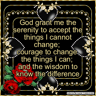 Serenity Prayer Inspirational image