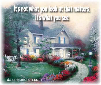 What You See Inspirational image