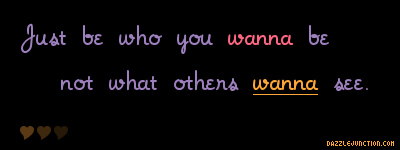 Who You Wanna Be Inspirational image