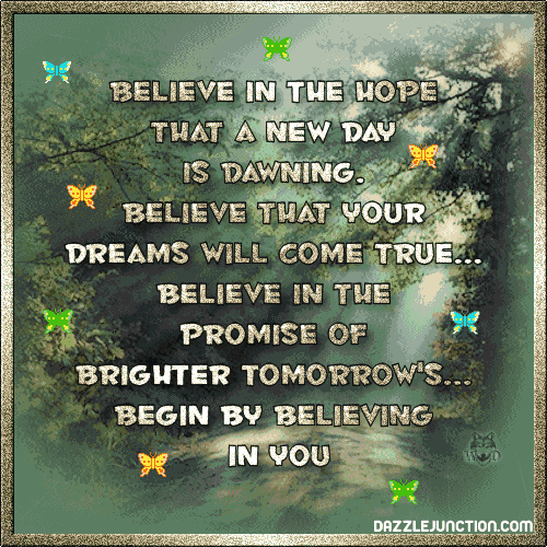 You Believe Inspirational image