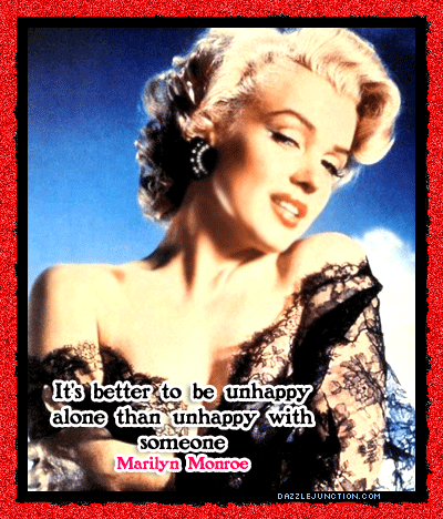 Unhappy Marilyn Monroe image