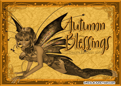 Fairy Autumn Blessings Autumn, Fall image