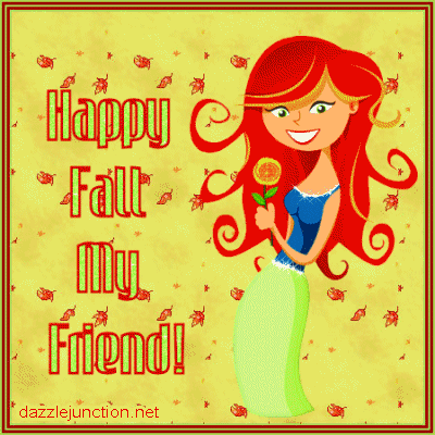 Happy Fall Girl