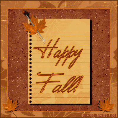 Happy Fall Leaf