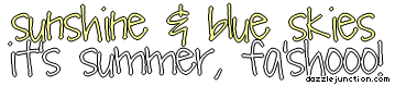 Blue Skies Summer Captions image