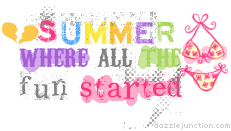 Fun Started Summer Captions image