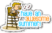 Chair Awesome Summer Summer Glitter image