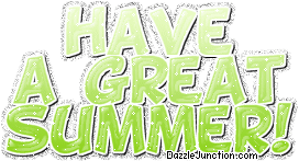 Great Summer Green Summer Glitter image