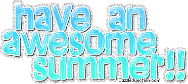 Have Awesome Summer Glitter image