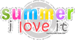 Love It Summer Glitter image