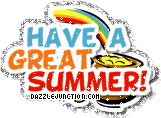 Rainbow Great Summer Summer Glitter image