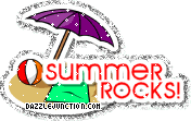 Summer Rocks Summer Glitter image