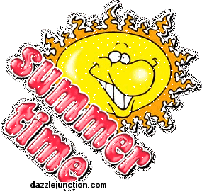 Summer Time Summer Glitter image