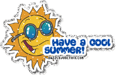 Sun Cool Summer Summer Glitter image
