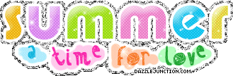 Time For Love Summer Glitter image