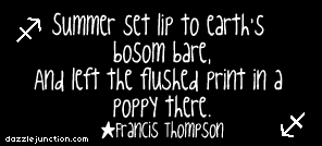 Bosom Bare Summer Quotes image