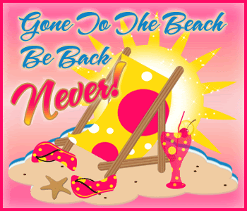 Gone To Beach Summer image