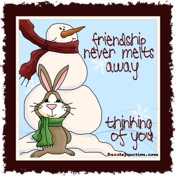 Thinking Friendship Winter image