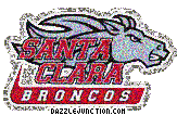 Santa Clara Broncos NCAA College Logos image