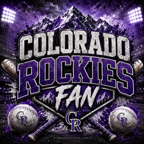Colorado Rockies Fan MLB Fans image