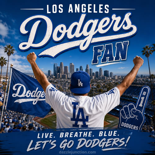 Los Angeles Dodgers Fan MLB Fans image
