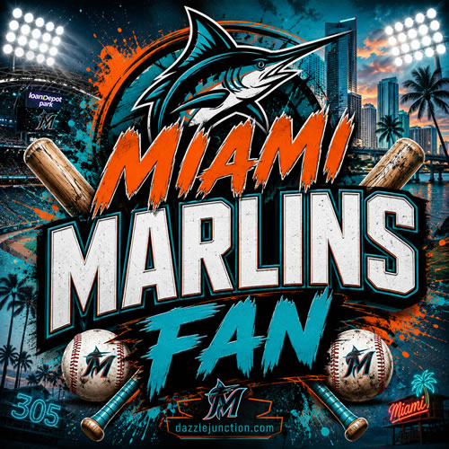 Miami Marlins Fan MLB Fans image