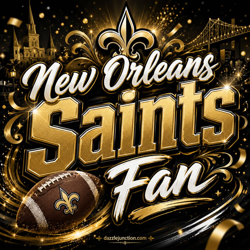 New Orleans Saints Fan