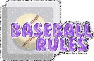 Baseball Rules Glitter Sports image