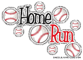 Baseball Glitter Sports image