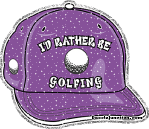 Golfing Glitter Sports image