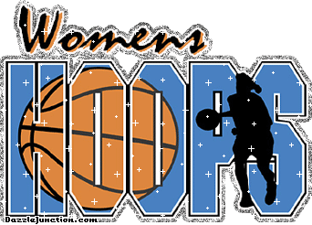 Womans Basketball Glitter Sports image