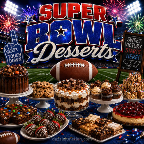 Desserts For Super Bowl Super Bowl Sunday image