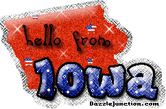 Iowa Greeting State of Iowa image