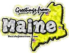 Maine Greeting State of Maine image
