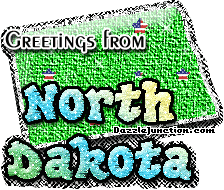 Ndakota Greeting State of North Dakota image