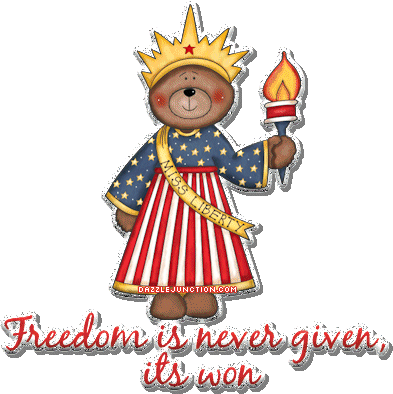 Freedom Never Given