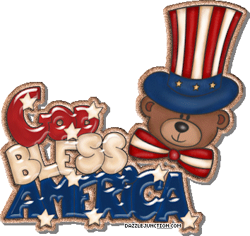 God Bless America Bear image