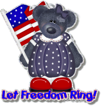 Let Freedom Ring Bear America image